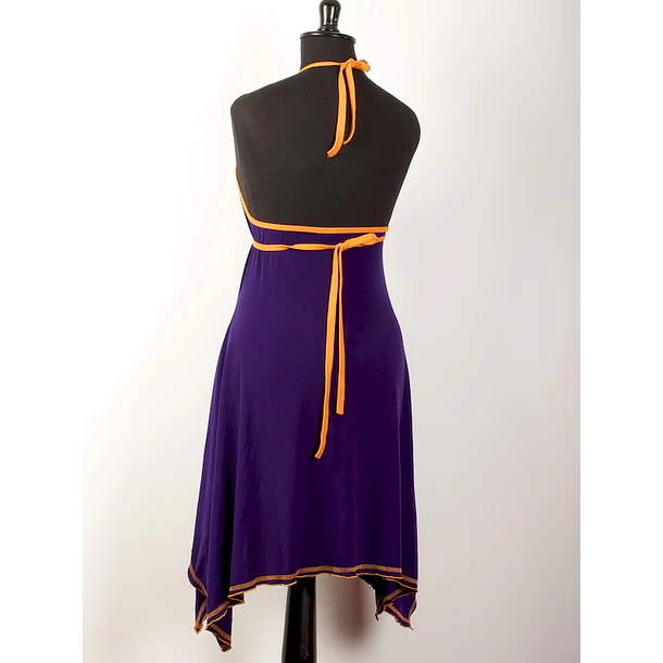 Vestido doble cruce pabilos   s-m ks7 3