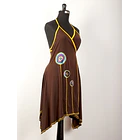 Vestido doble cruce pabilos   s-m ks7 4