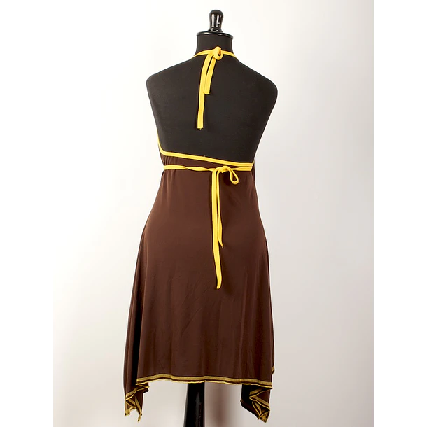 Vestido doble cruce pabilos   s-m ks7 6