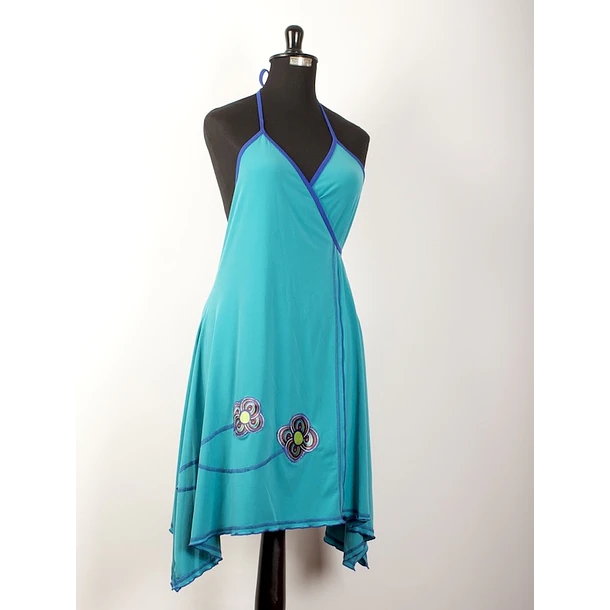 Vestido doble cruce pabilos   M-L   ks7 4