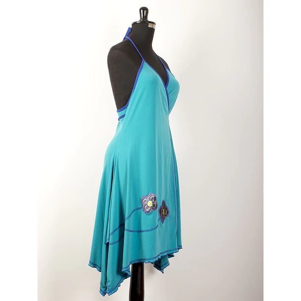 Vestido doble cruce pabilos   M-L   ks7 5