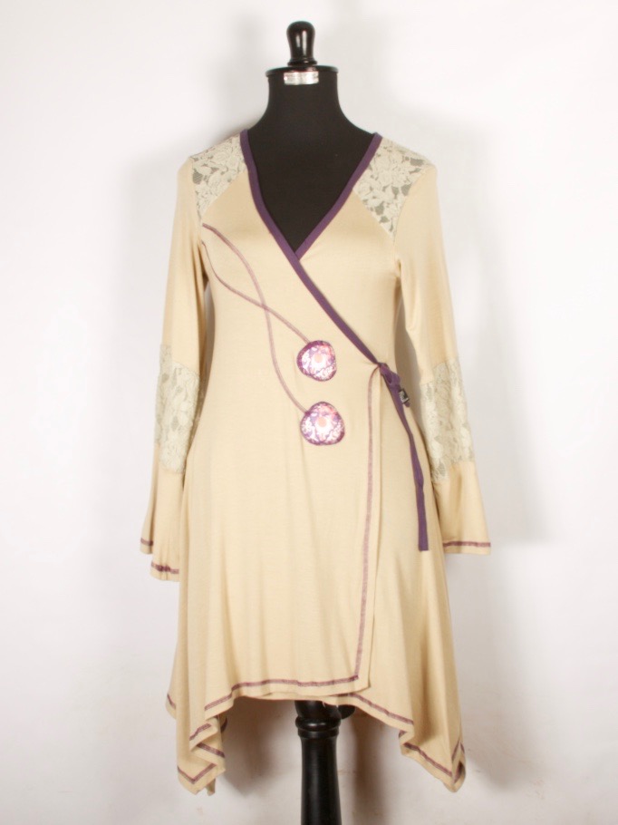 Vestido doble cruce MACRAME