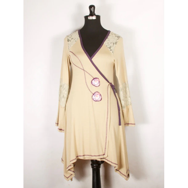 Vestido doble cruce MACRAME K6 KS20 1