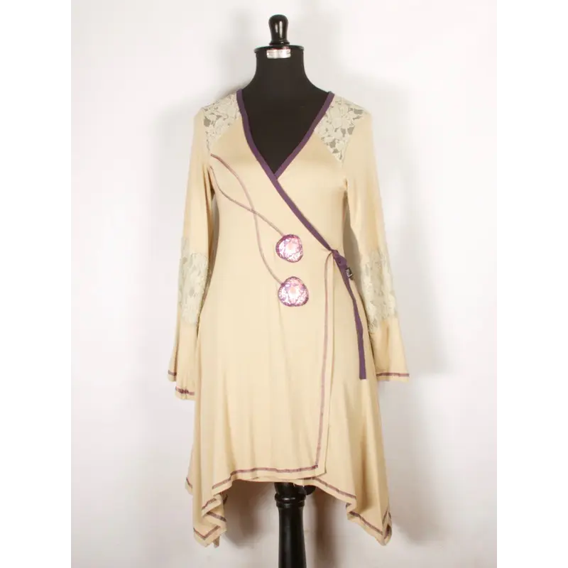 Vestido doble cruce MACRAME K6 KS20