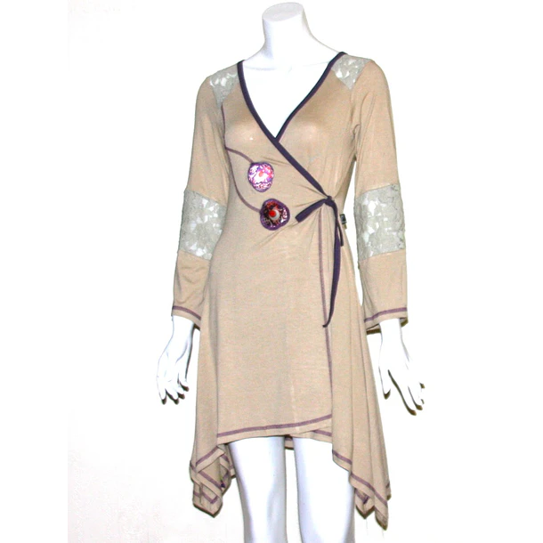 Vestido doble cruce MACRAME K6 KS20 2