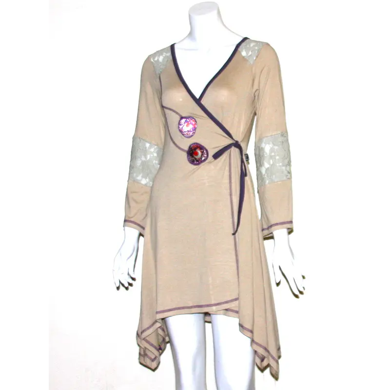 Vestido doble cruce MACRAME K6 KS20
