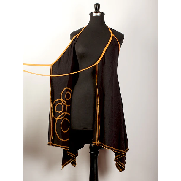 Vestido doble cruce pabilos   M-L   ks7 9