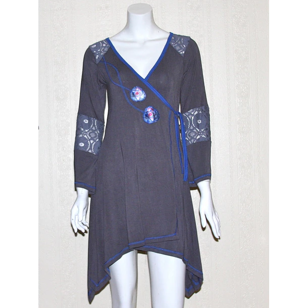 Vestido doble cruce MACRAME K6 KS20 4