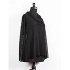 Tejido Calado Aretha NEGRO KS8 1