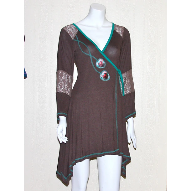 Vestido doble cruce MACRAME K6 KS20 7