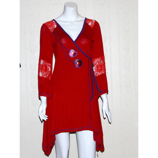 Vestido doble cruce MACRAME K6 KS20 8