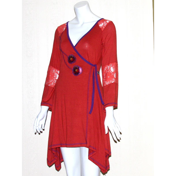 Vestido doble cruce MACRAME K6 KS20 9