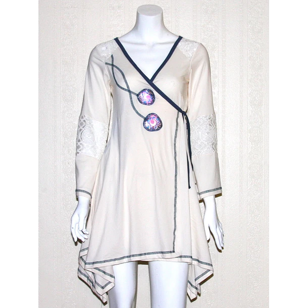 Vestido doble cruce MACRAME K6 KS20 11