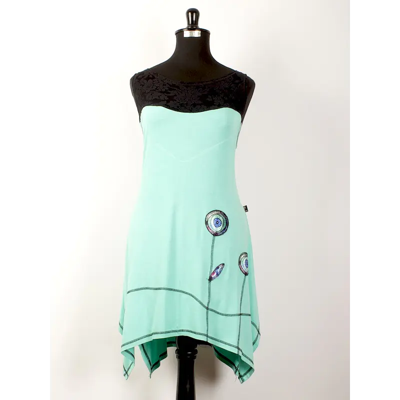 vestido Verde Talla M KS10