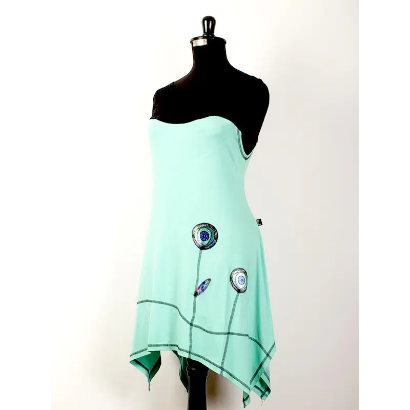 vestido Verde Talla M KS10