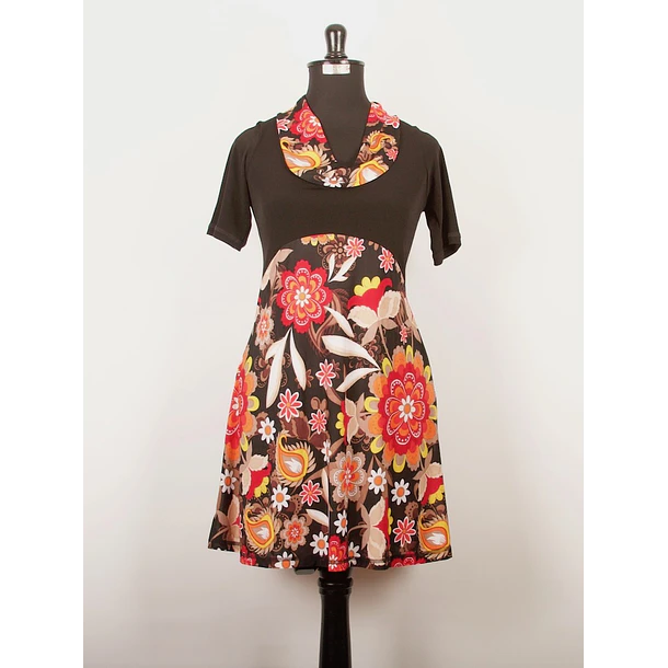 Vestido lycra fría tallas S M L KS10 1