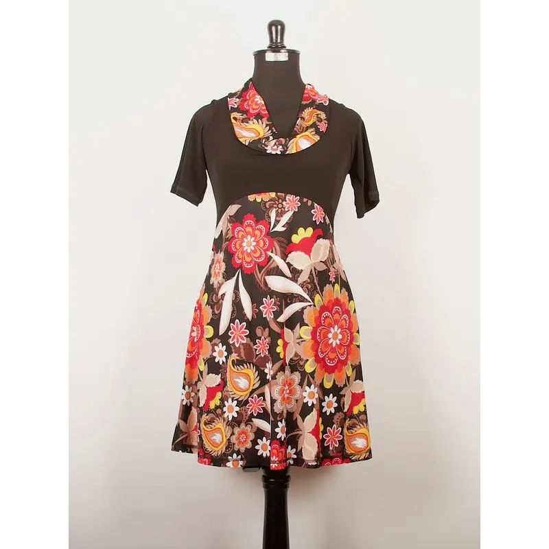 Vestido lycra fría tallas S M L KS10