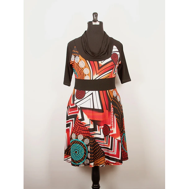 Vestido lycra fría tallasL KS10-11 1
