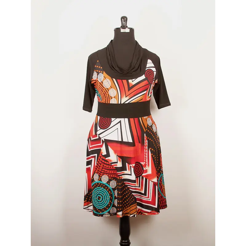 Vestido lycra fría tallasL KS10-11