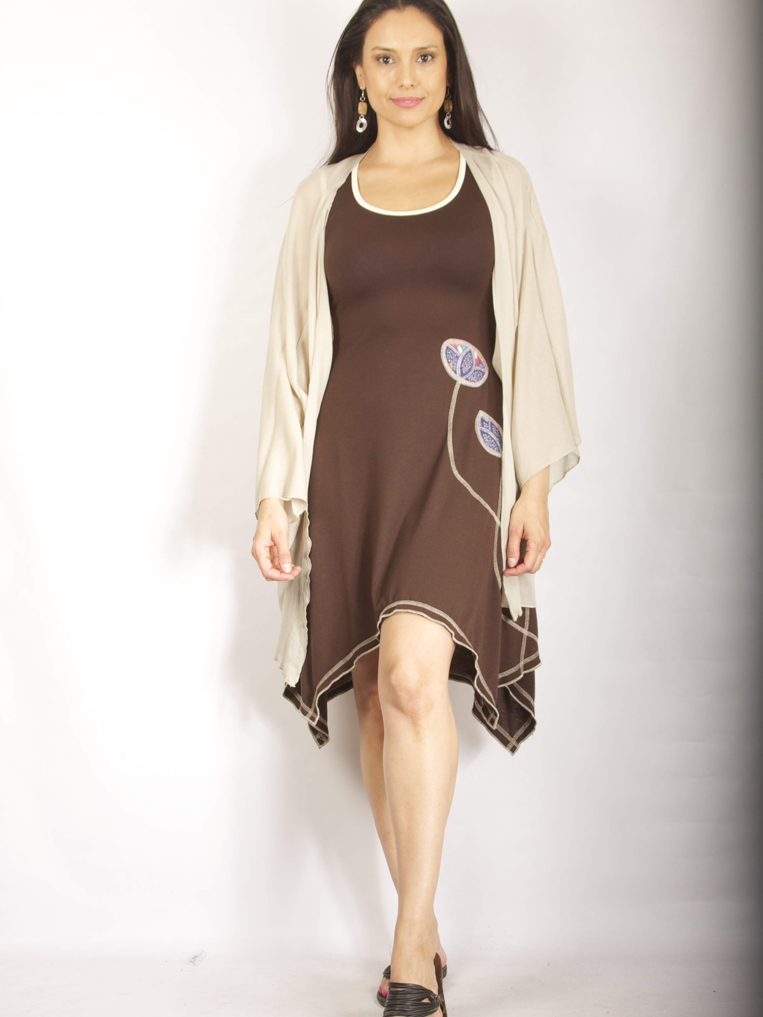 Vestido May café K3