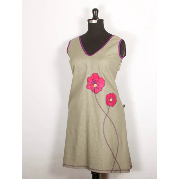 Vestido Lino corto colores KS5 5