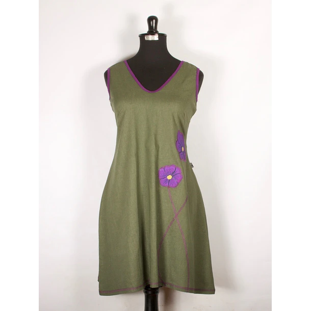 Vestido Lino corto colores KS5 6