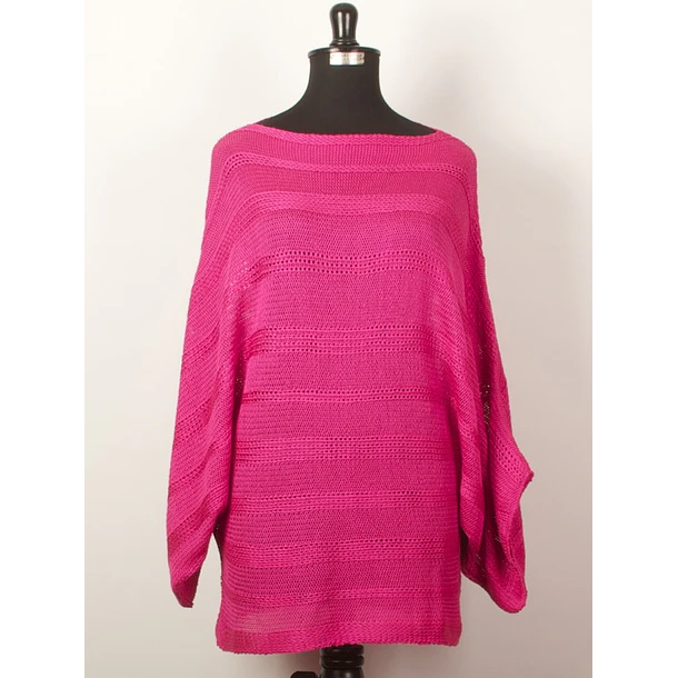 Tejido hilo Fucsia SALE 1