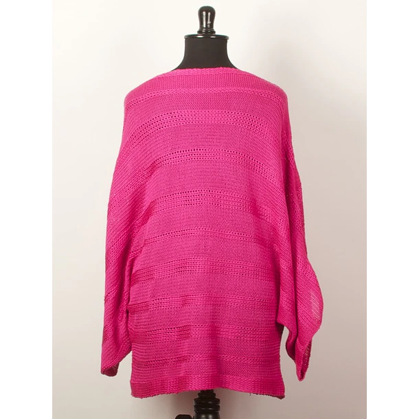 Tejido hilo Fucsia SALE 2