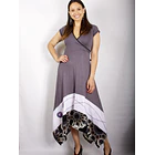 Vestido Sesasi Sale gris solo S ,kve583 1