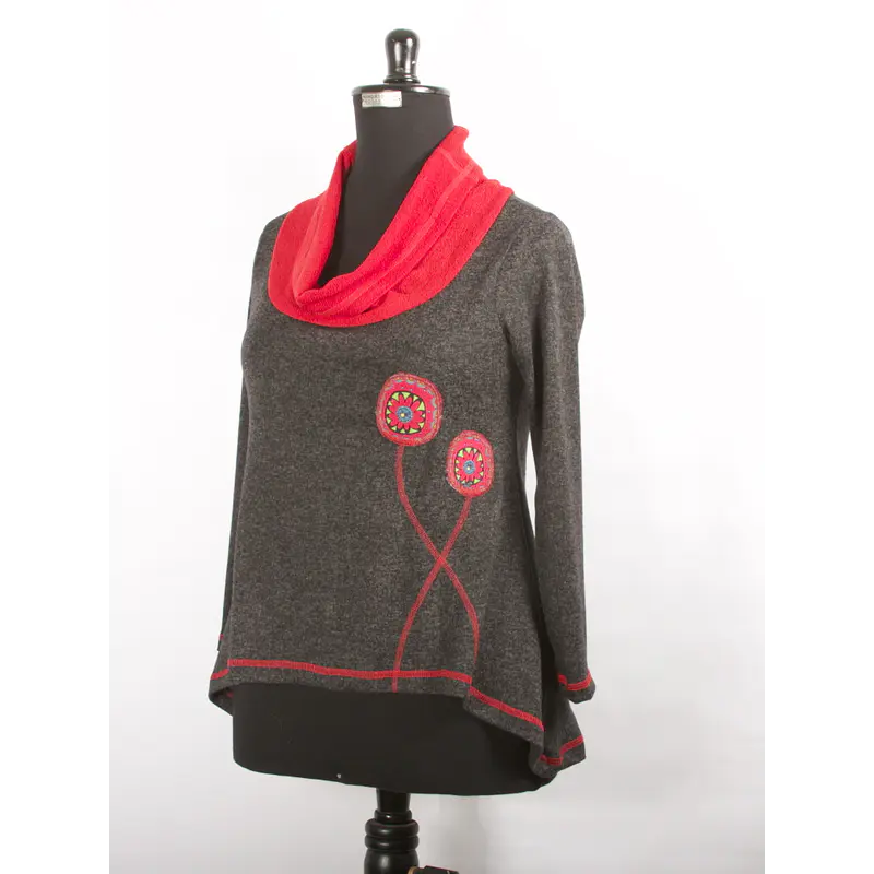 Sweater Caleu carmin S
