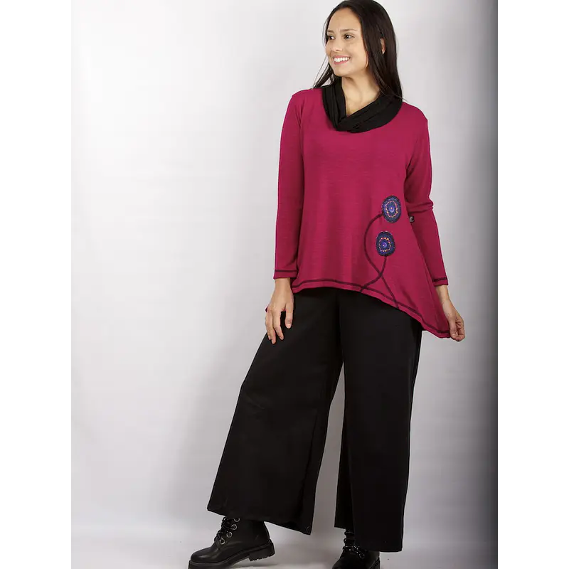 Sweater Caleu carmin S