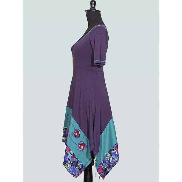 Vestido Kuyan morado SALE KS8 2