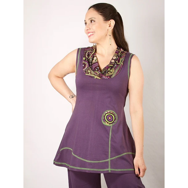Jumper Kona morado. SOLO S -M KS8 2