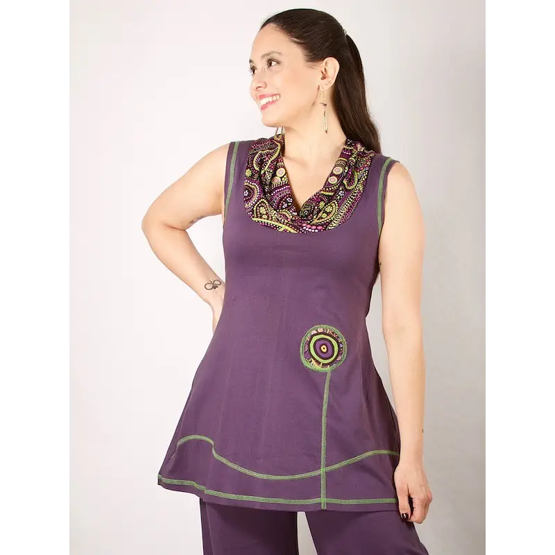 Jumper Kona morado. SOLO S -M KS8