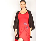 Tapado kimono gasas varias 3/4  ks7 4
