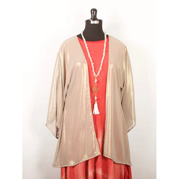 Tapado kimono gasas varias 3/4  ks7 11
