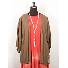 Tapado kimono gasas varias 3/4  ks7 12