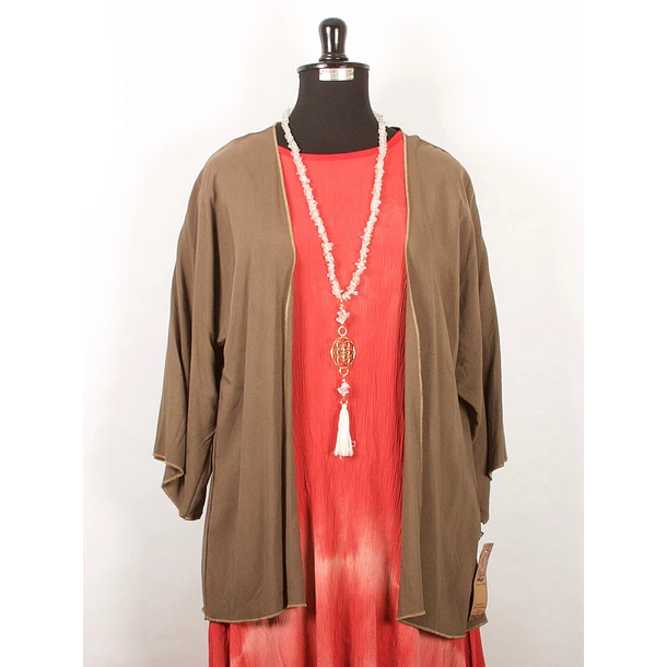 Tapado kimono gasas varias 3/4  ks7 12