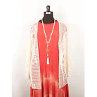 Tapado kimono gasas varias 3/4  ks7 15