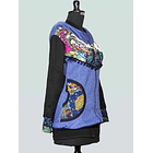 Poleron Franela pretina azul solo S/M KS10 3