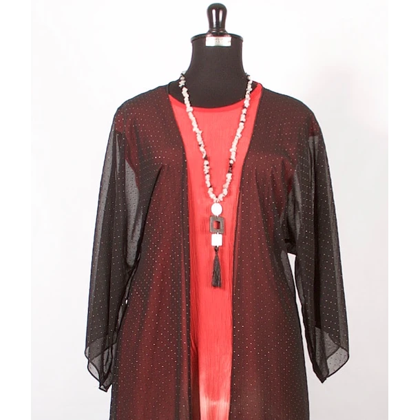 Tapado kimono gasas varias 3/4  ks7 21