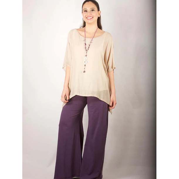 Blusa Fer cuadrada con tajali KS20 2