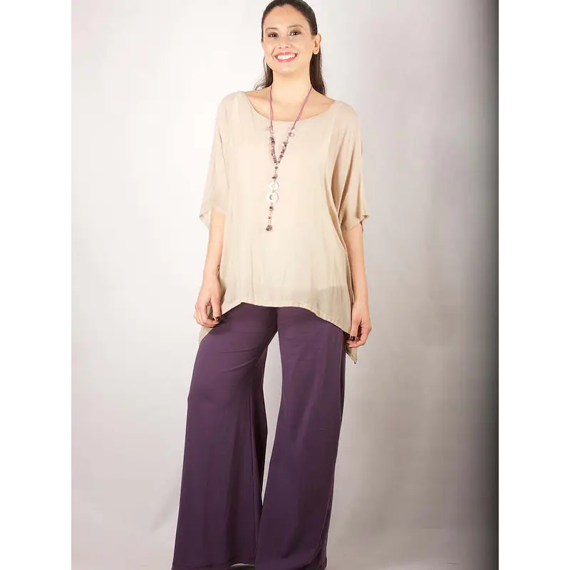 Blusa Fer cuadrada con tajali KS20