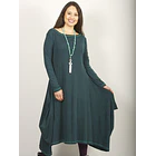 Vestido globo en algodòn pima k6 1