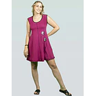 Vestido Gia algodón pima Carmin KS9 8