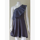 Vestido asimétrico encaje ks7 3
