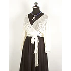 Tapado kimono gasas Con amarra cruzado talla SM K11 4