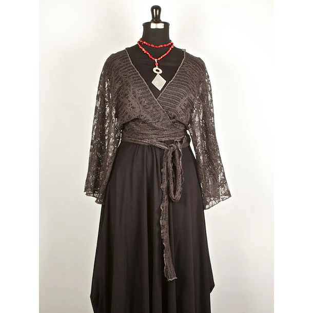 Tapado kimono gasas Con amarra cruzado talla SM K11 7