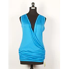 Polera doble clic cruce drapeada k28 1