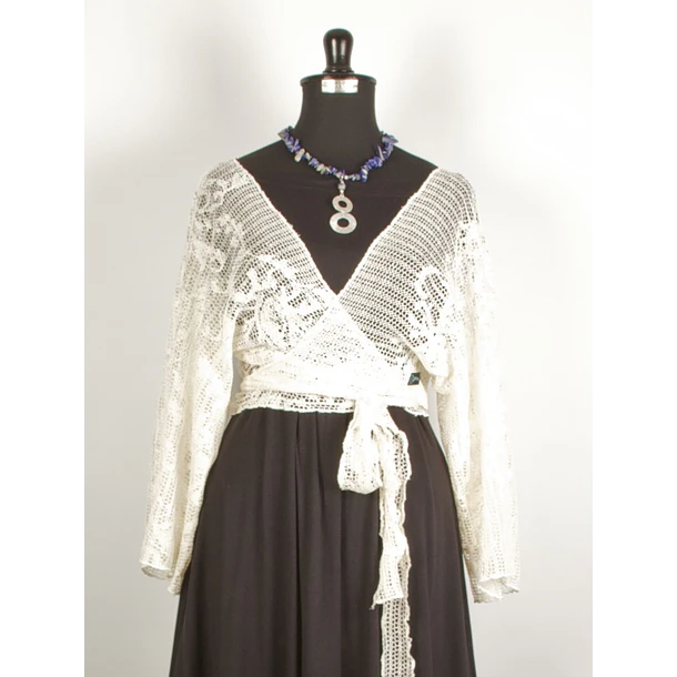 Kimono tapado Amarra S-M COLORES  k3 3